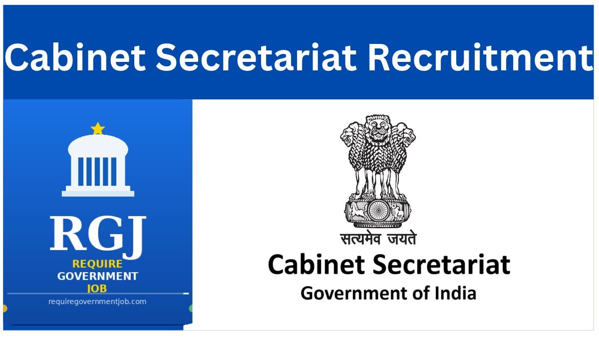 Cabinet Secretariat Recruitment 2026