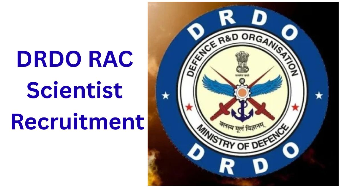 DRDO RAC Scientist Recruitment 2026