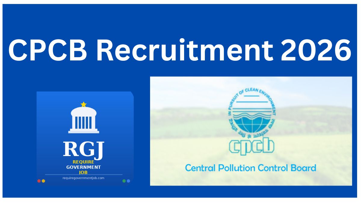 CPCB Recruitment 2026