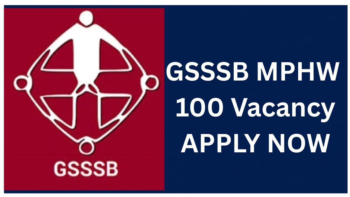 GSSSB MPHW Recruitment 2026