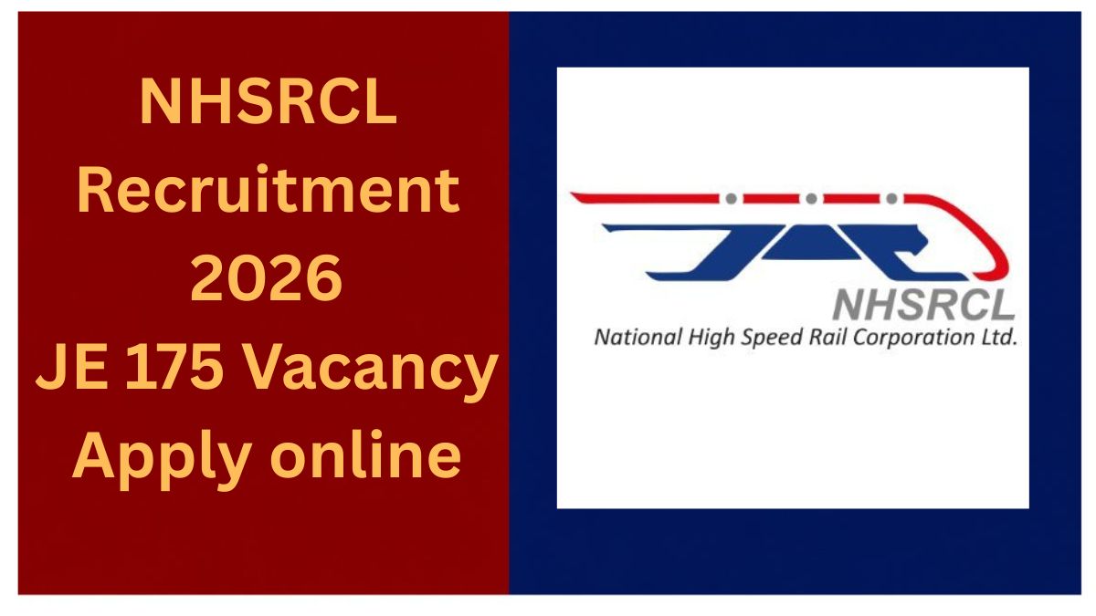 NHSRCL JE Recruitment 2026