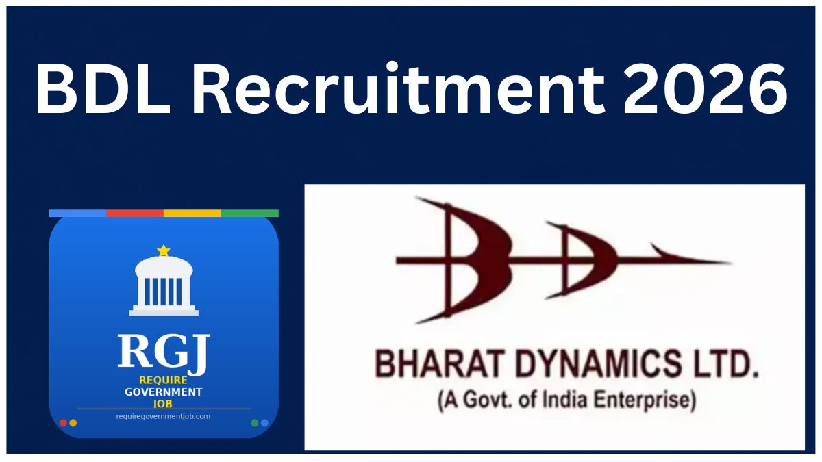 BDL Recruitment 2026