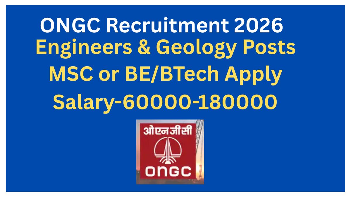 ONGC Recruitment 2026