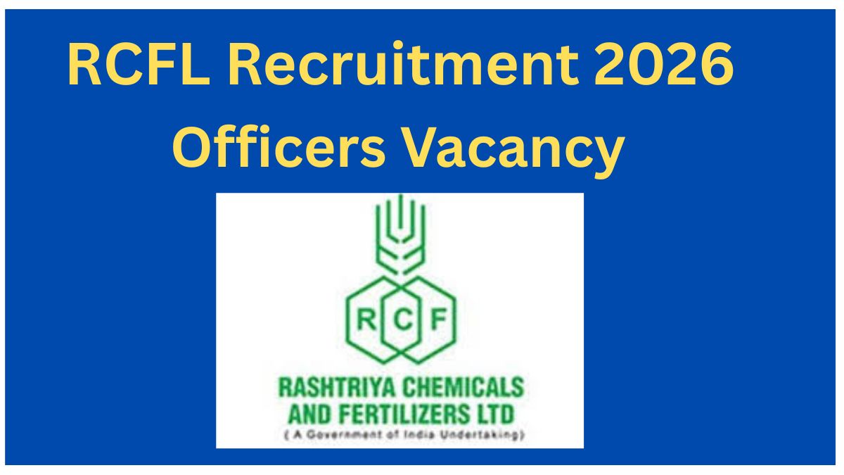RCFL Recruitment 2026