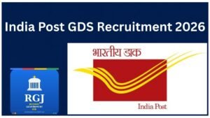 India Post GDS Recruitment 2026, Notification out for 23757 vacancies, Apply online from 02/09/2026.