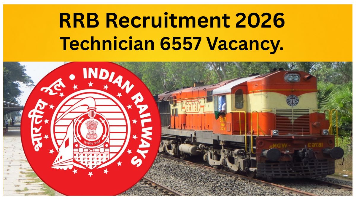 RRB Technician Recruitment 2026