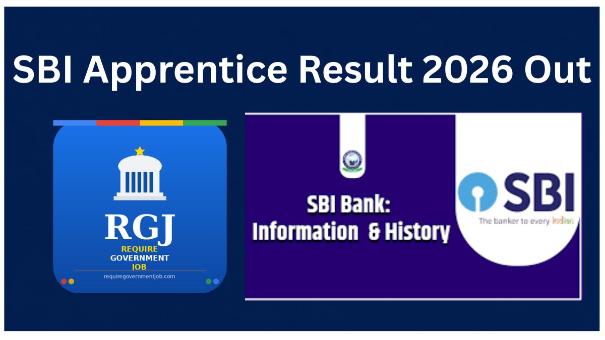 SBI Apprentice Result 2026 Out