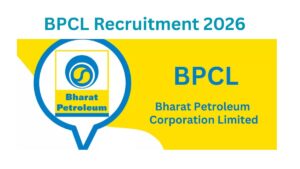 BPCL Junior Executive Recruitment 2026, Notification Out | Apply Online for Entry-Level Posts.