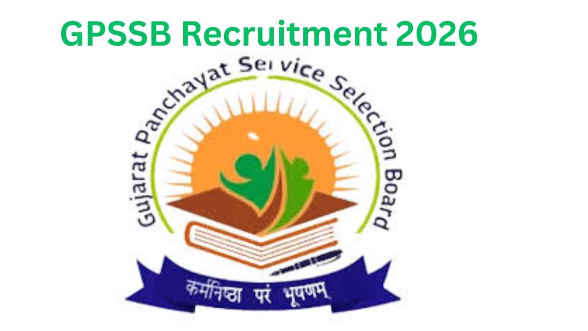 GPSSB Recruitment 2026