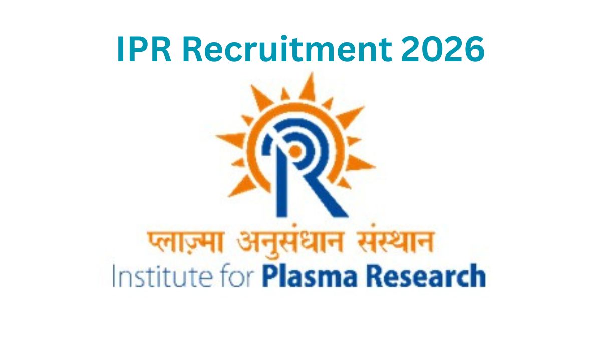 IPR Recruitment 2026