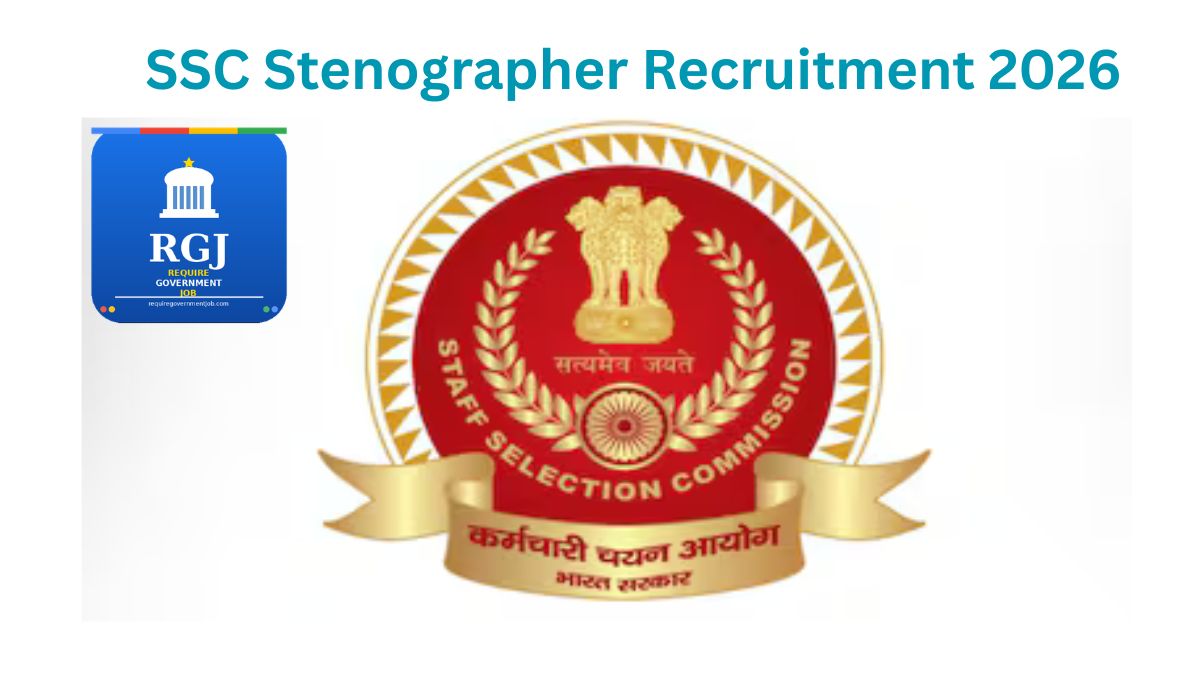 SSC Stenographer Recruitment 2026