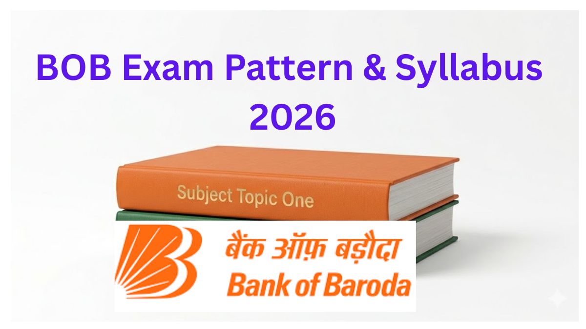 Bank of Baroda Apprentice Syllabus & Exam Pattern 2026