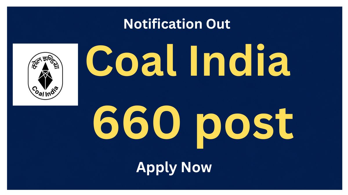 Coal India MT Recruitment 2026