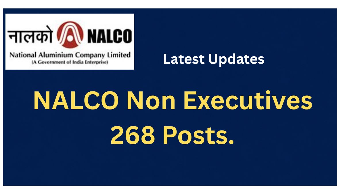 NALCO Non Executives Recruitment 2026