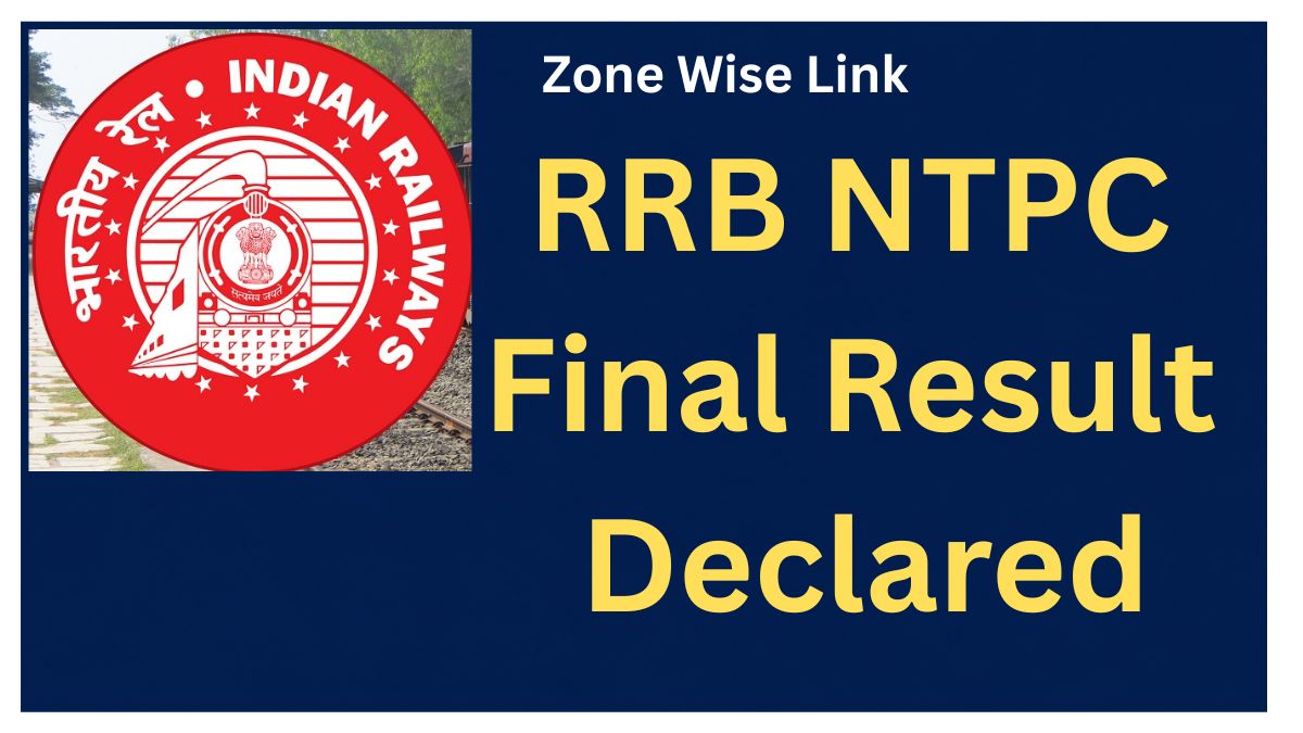 RRB NTPC Final Result 2026 Declared
