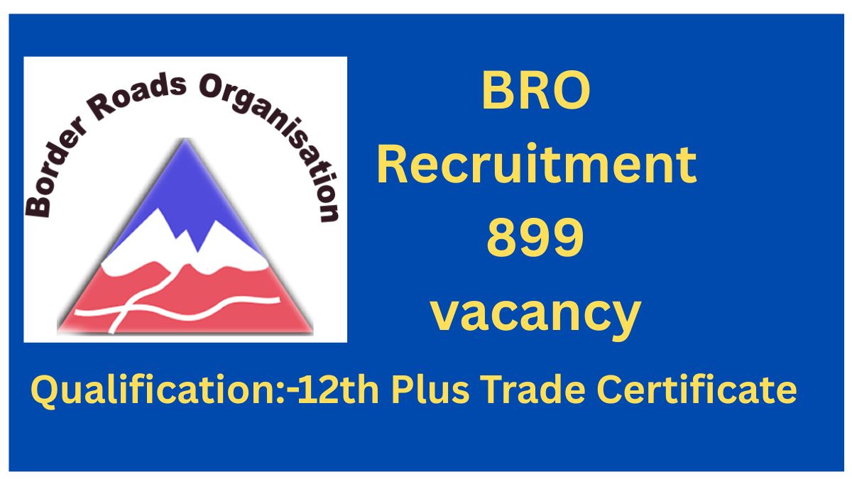 BRO Recruitment 2026