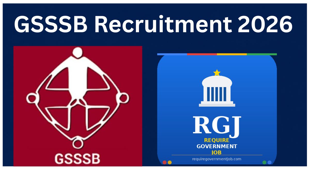 GSSSB Recruitment 2026