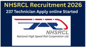 NHSRCL Technician Recruitment 2026, Notification Out for 237 Vacancy. Apply online started.