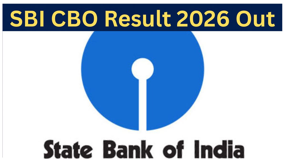 SBI CBO Result 2026 Out