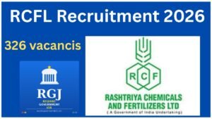 RCFL Apprentice Recruitment 2026, 326 Vacancies, Apply before 20/09/2026.