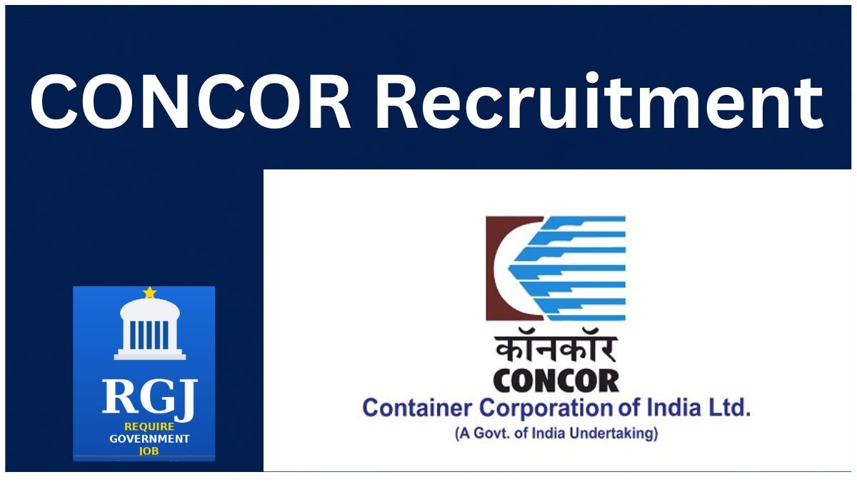 CONCOR Recruitment 2026