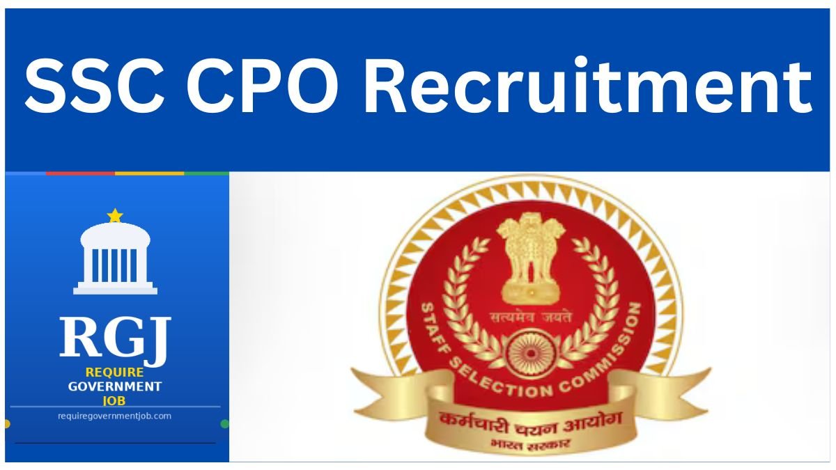 SSC CPO Recruitment 2026