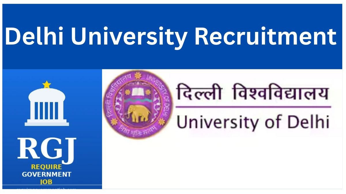 Delhi University Assistant Recruitment 2026